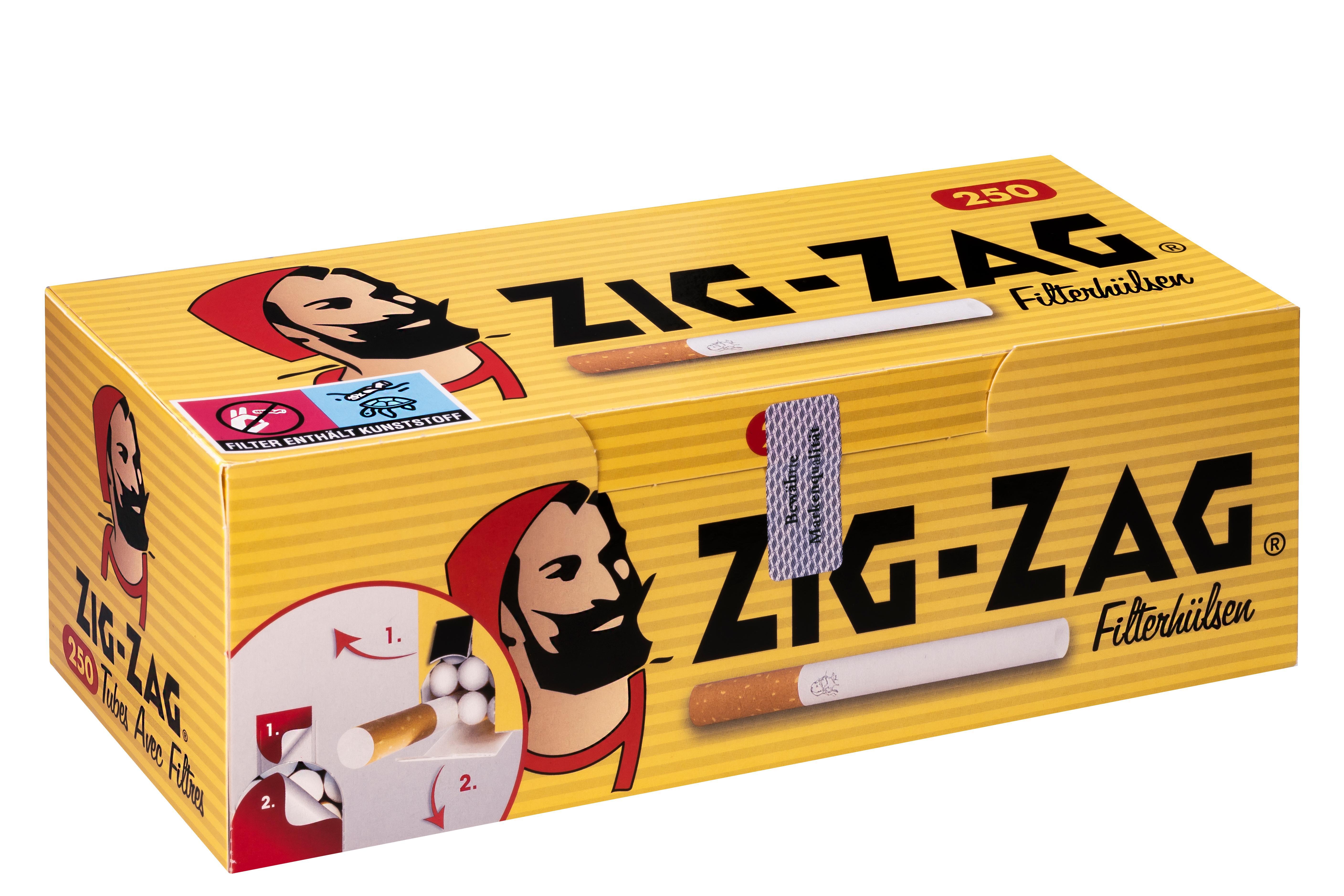 Zig Zag Hülsen 4 x 250 Stück