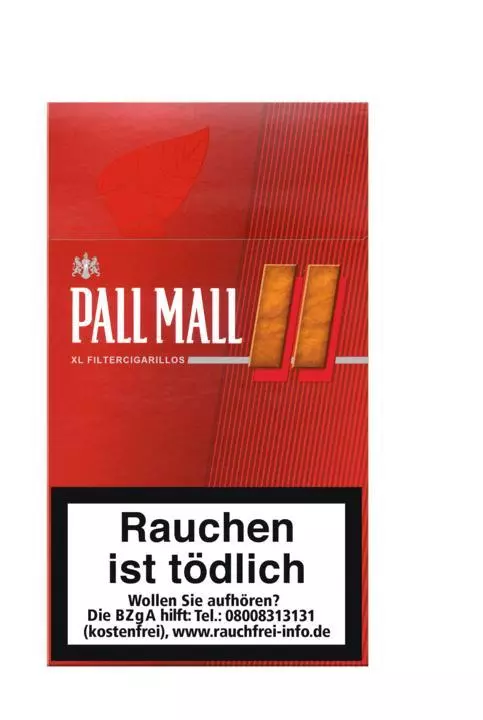 Pall Mall Red Filtercigarillos 10 x 17 Zigarillos