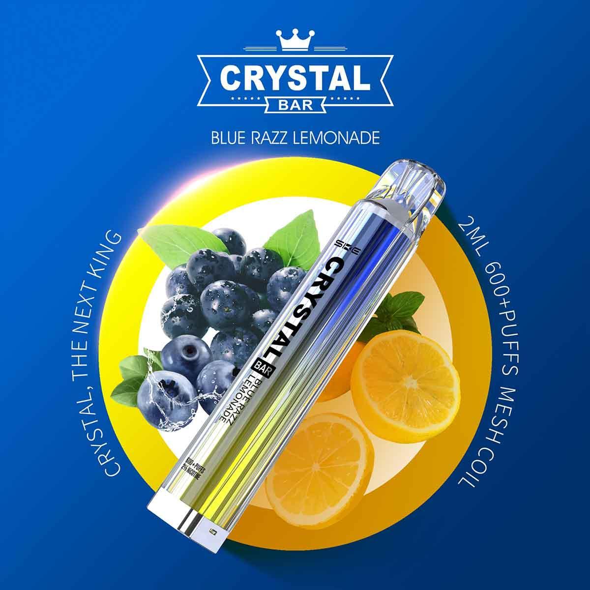 SKE Crystal Bar Blue Razz Lemon 20mg/ml Nikotin