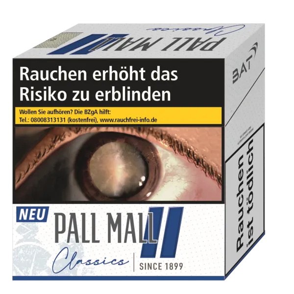 Pall Mall Classics Blue Hercules 3 x 60 Zigaretten