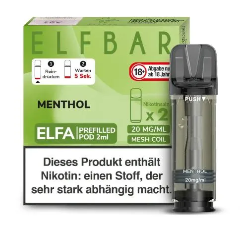 ELFBAR Elfa Pod Menthol 20mg/ml