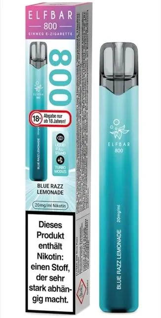 ELFBAR 800 Blue Razz Lemonade 20mg/ml