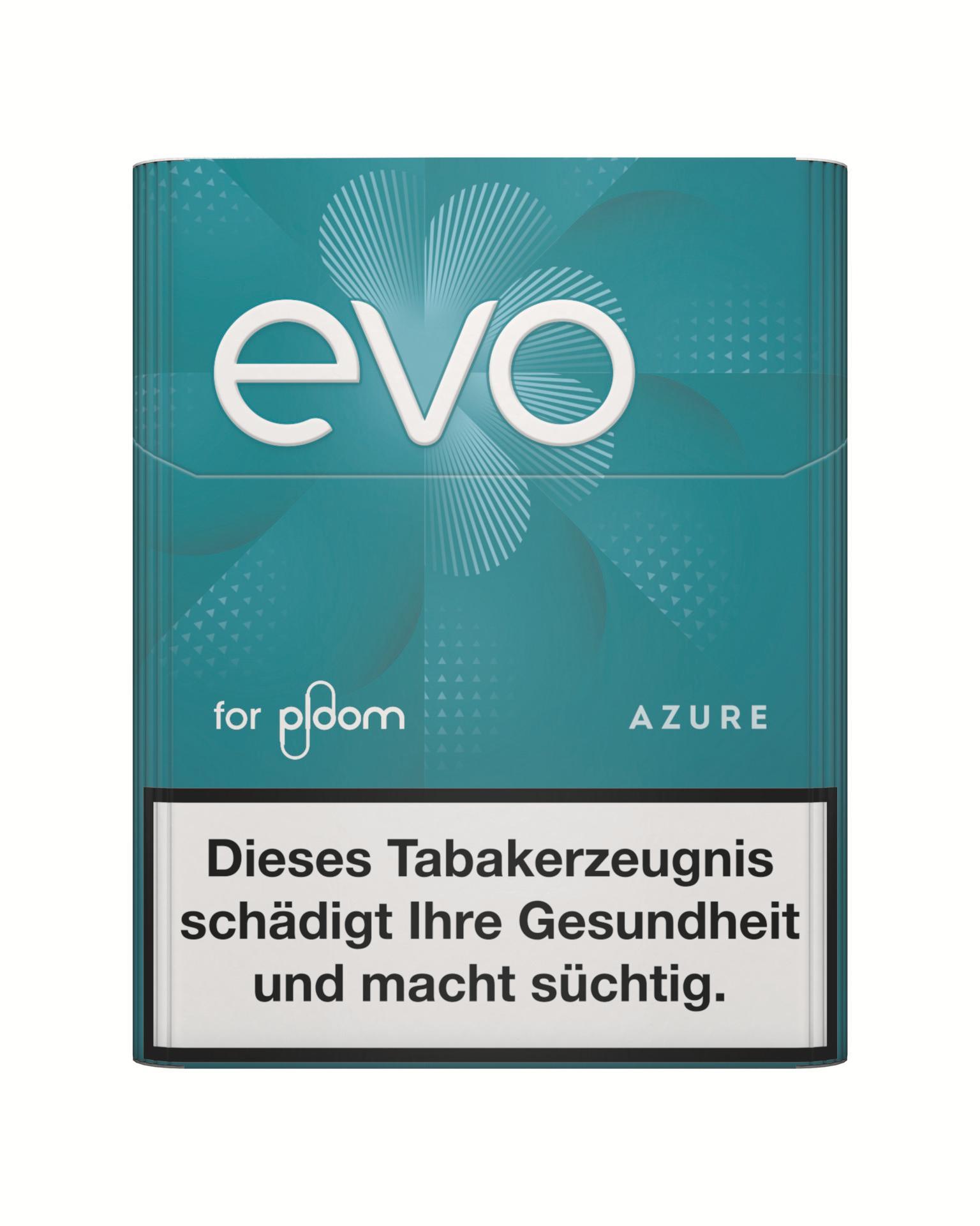 EVO Tobaccos Sticks Teal Packung EVO Tobaccos Sticks Teal Packung