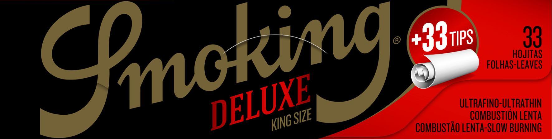 Smoking KS Deluxe + Filter Tips 24 x 33 Blättchen Smoking KS Deluxe + Filter Tips 24 x 33 Blättchen