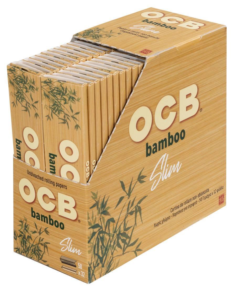 OCB Bamboo Slim 50 x 32 Drehpapier 50 x 32 Blättchen