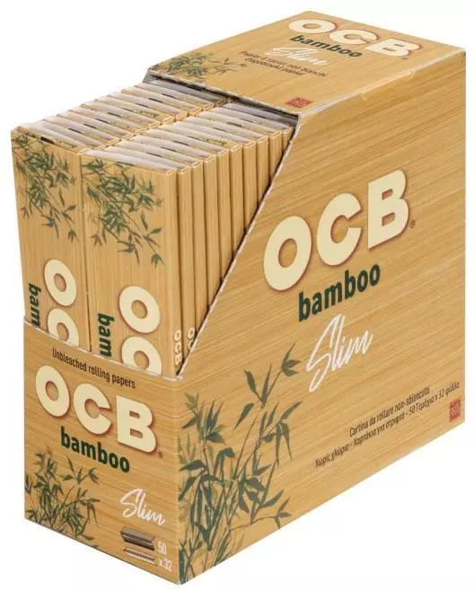 OCB Bamboo Slim 50 x 32 Drehpapier 50 x 32 Blättchen