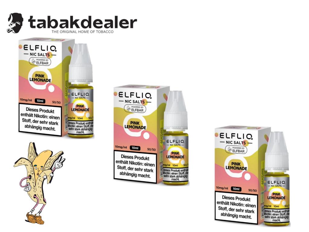 ELFLIQ Pink Lemonade 10mg/ml 3er 3 x 1 Stück