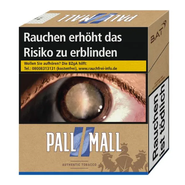 Pall Mall Authentic Blue Xtra 8 x 35 Zigaretten