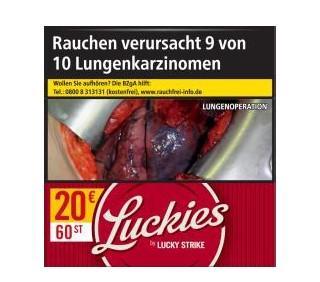 Luckies Crafted 1871 Red Hercules 3 x 60 Zigaretten