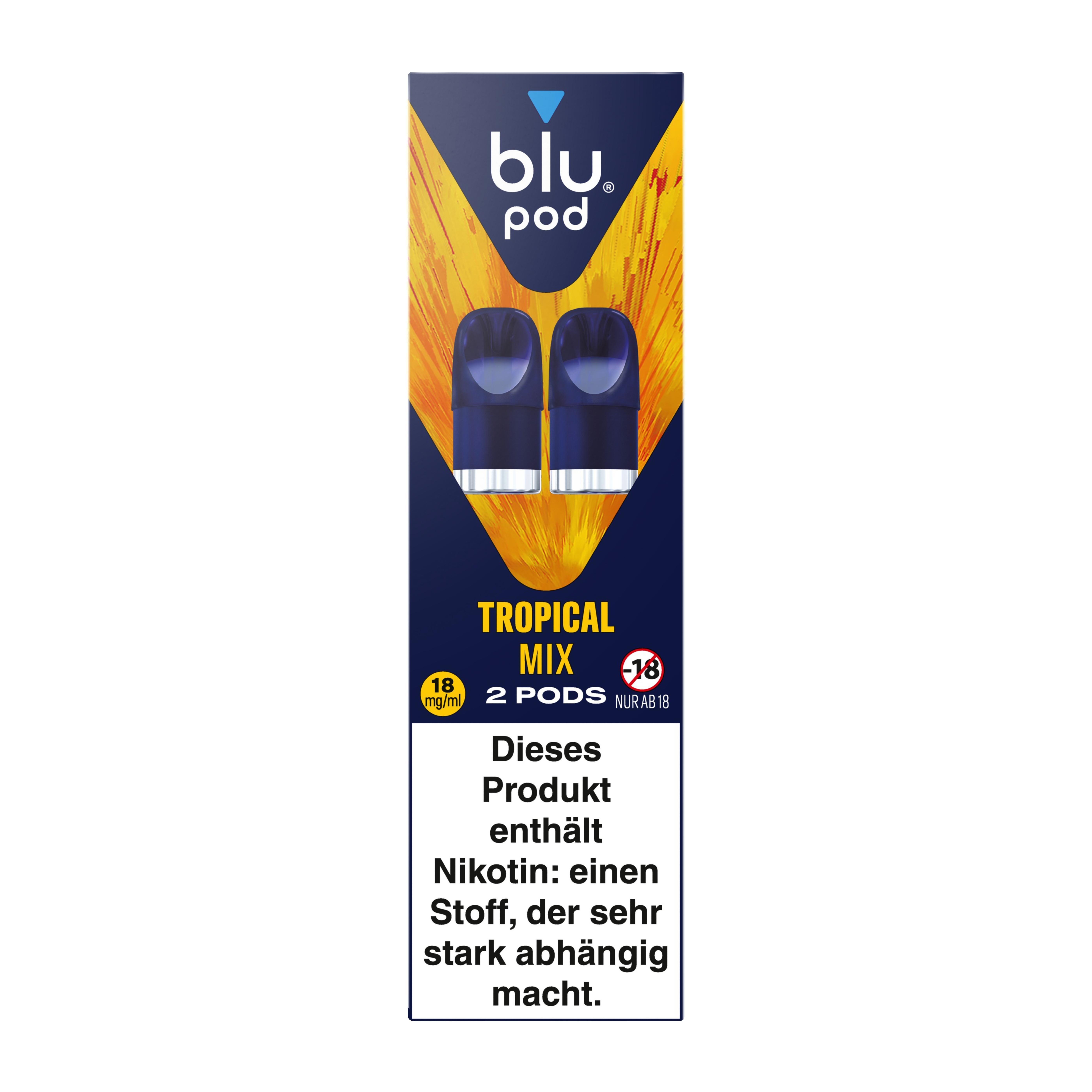 blu Pod Tropical Mix 18mg/ml