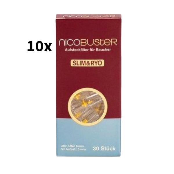 Nicobuster Slim 6 mm & Ryo 10 x 30 Filter 
