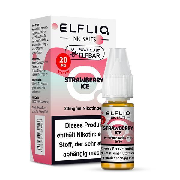 ELFLIQ - Strawberry Ice 20 mg/ml - 10ml Liquid ELFLIQ - Strawberry Ice 20 mg/ml - 10ml Liquid