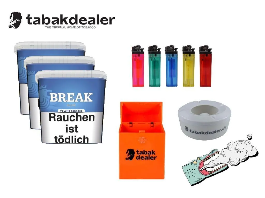 3 x Break Blue Bucket 185g