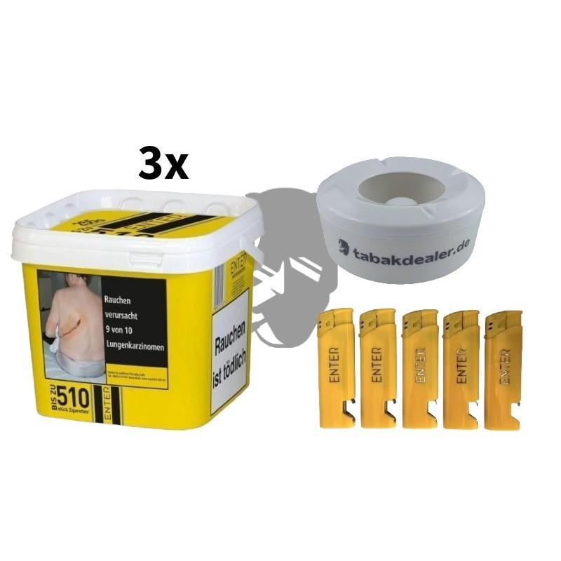 3 x Enter Tabak 250g 