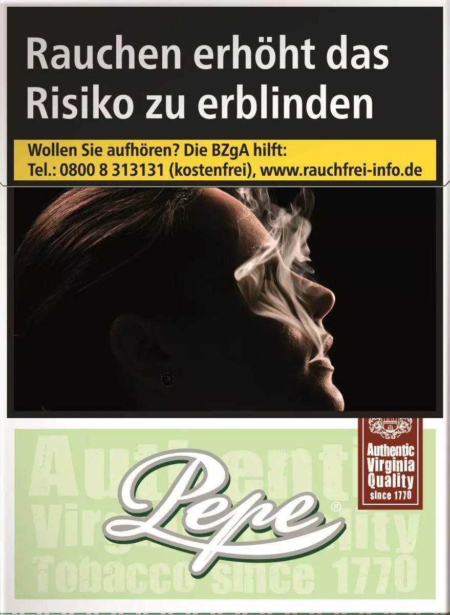 Pepe bright Green 8 x 30 Zigaretten