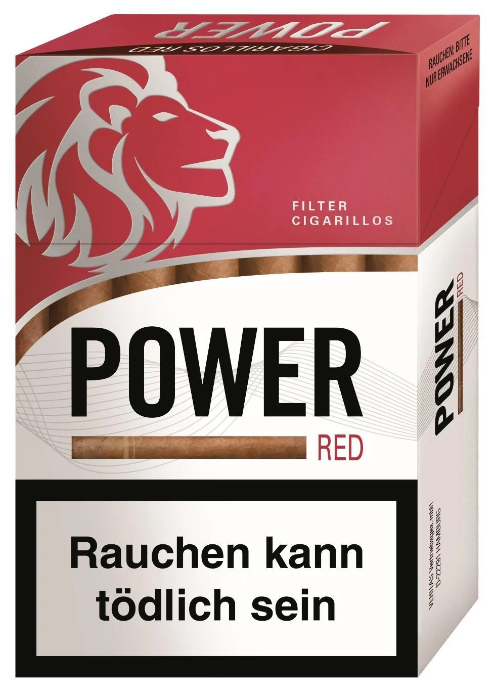 Power Red Cigarillos 10 x 17 Zigarillos