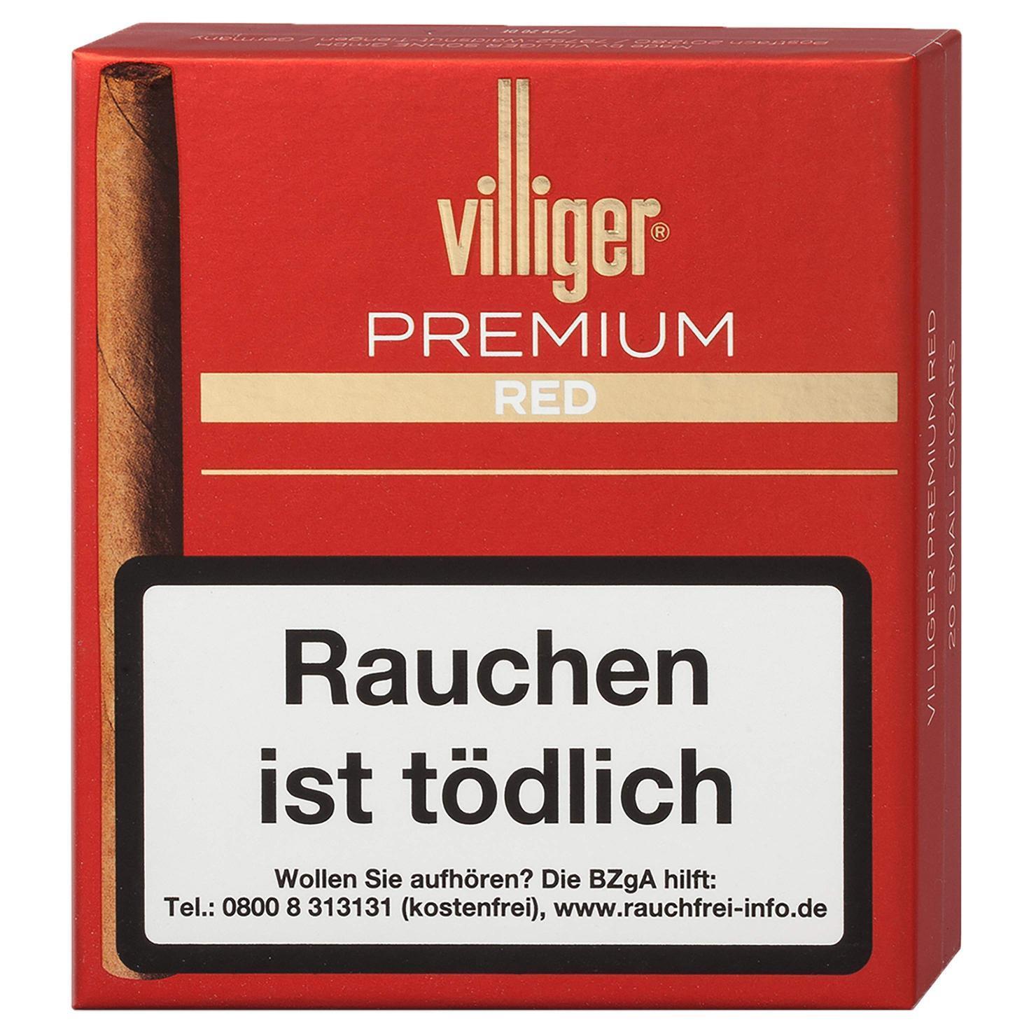 Villiger Premium Red 5 x 20 Zigarillos 20St