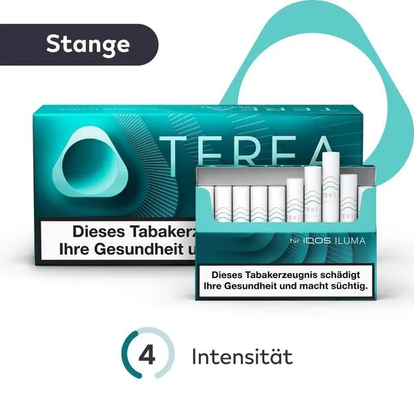 Terea Turquoise Tabaksticks Stange