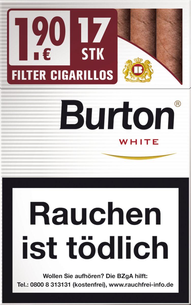 Burton Filter Cigarillos Blue 10 x 17 Zigarillos