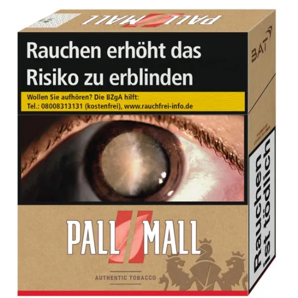 Pall Mall Authentic Red Giga 8 x 30 Zigaretten