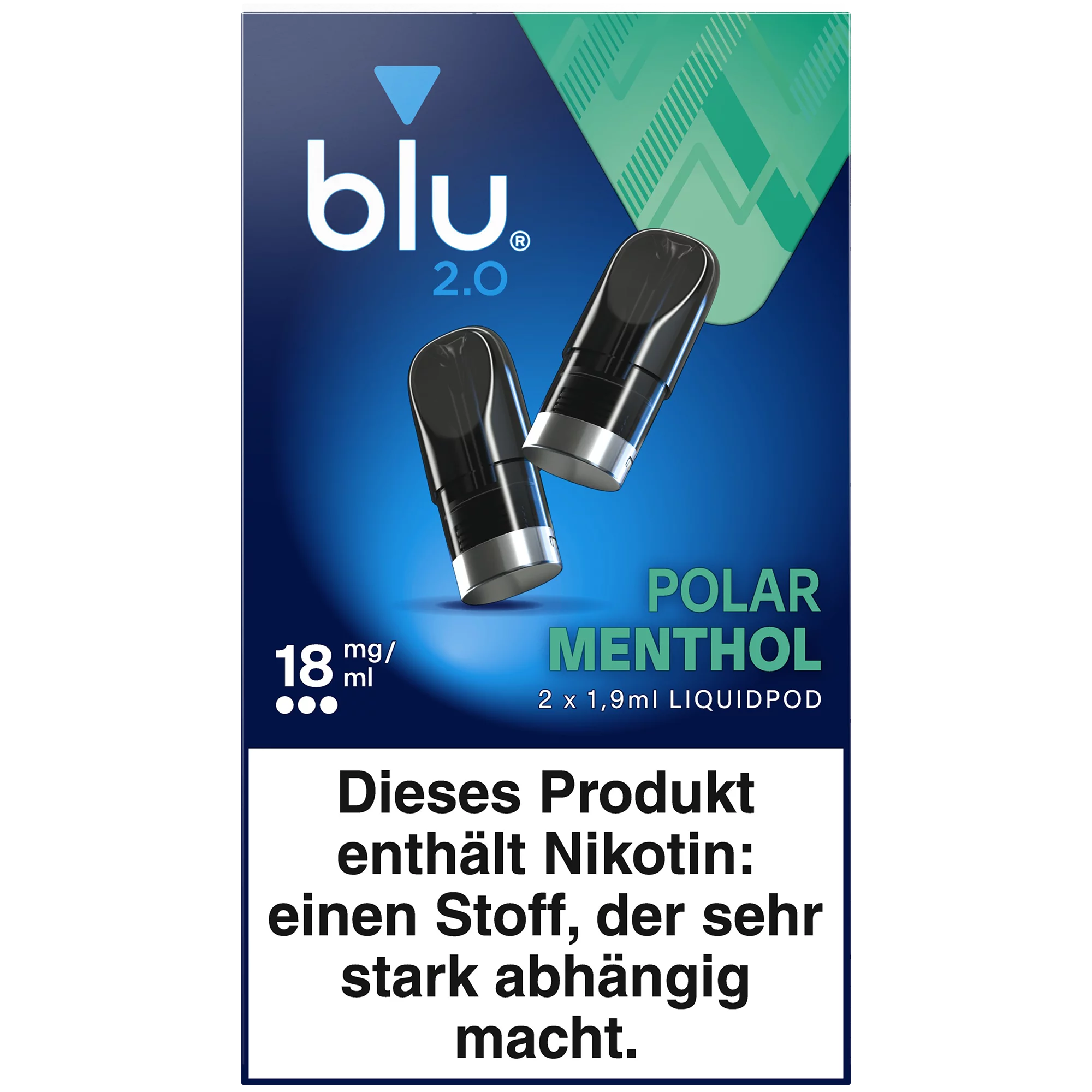blu 2.0 Liquidpod Polar Menthol 18mg/ml