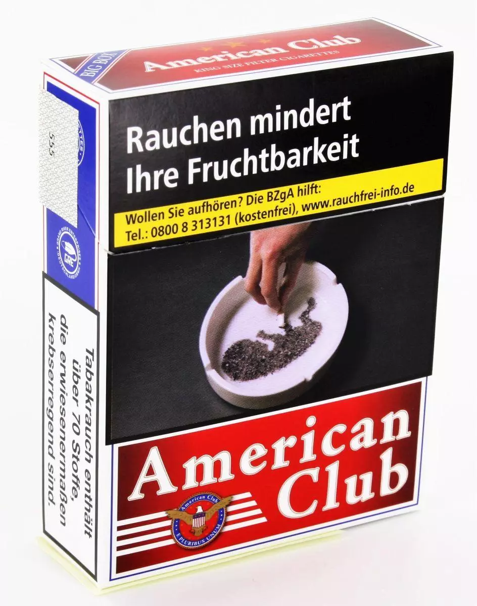 American Club Big Pack 8 x 25 Zigaretten