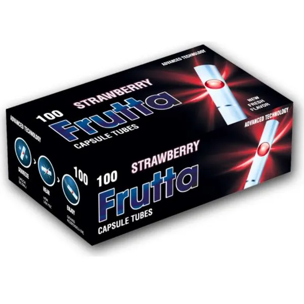Frutta Hülsen mit Kapsel Strawberry 1 x 100 Stück