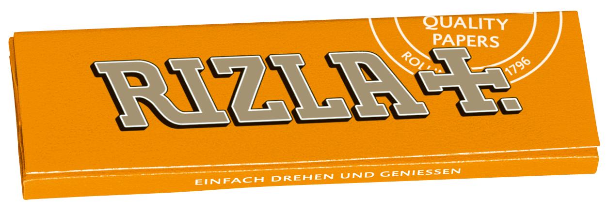 Rizla Drehpapier Orange 50 x 50 Blättchen 50 x 50 Blättchen