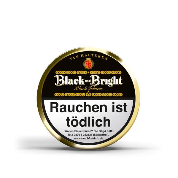 Van Halteren Black & Bright Pfeifentabak 1 x 100g Krüll Van Halteren Black & Bright Pfeifentabak 1 x 100g Krüll