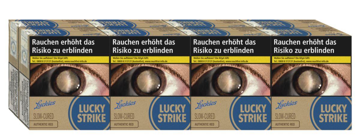 Lucky Strike Authentic Blue Super 8 x 31 Zigaretten