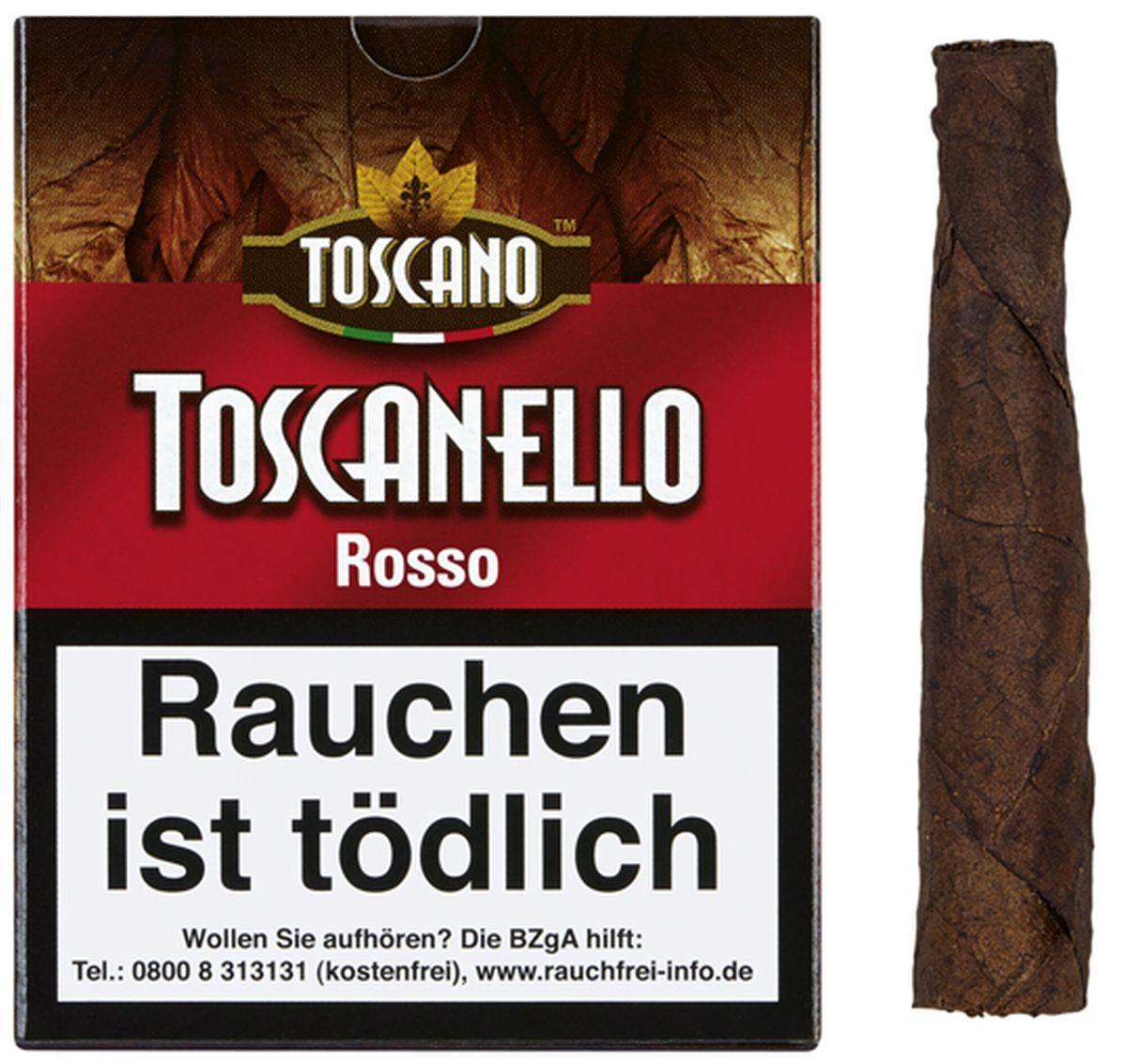 Toscano Toscanello Rosso 10 x 5 Zigarillos