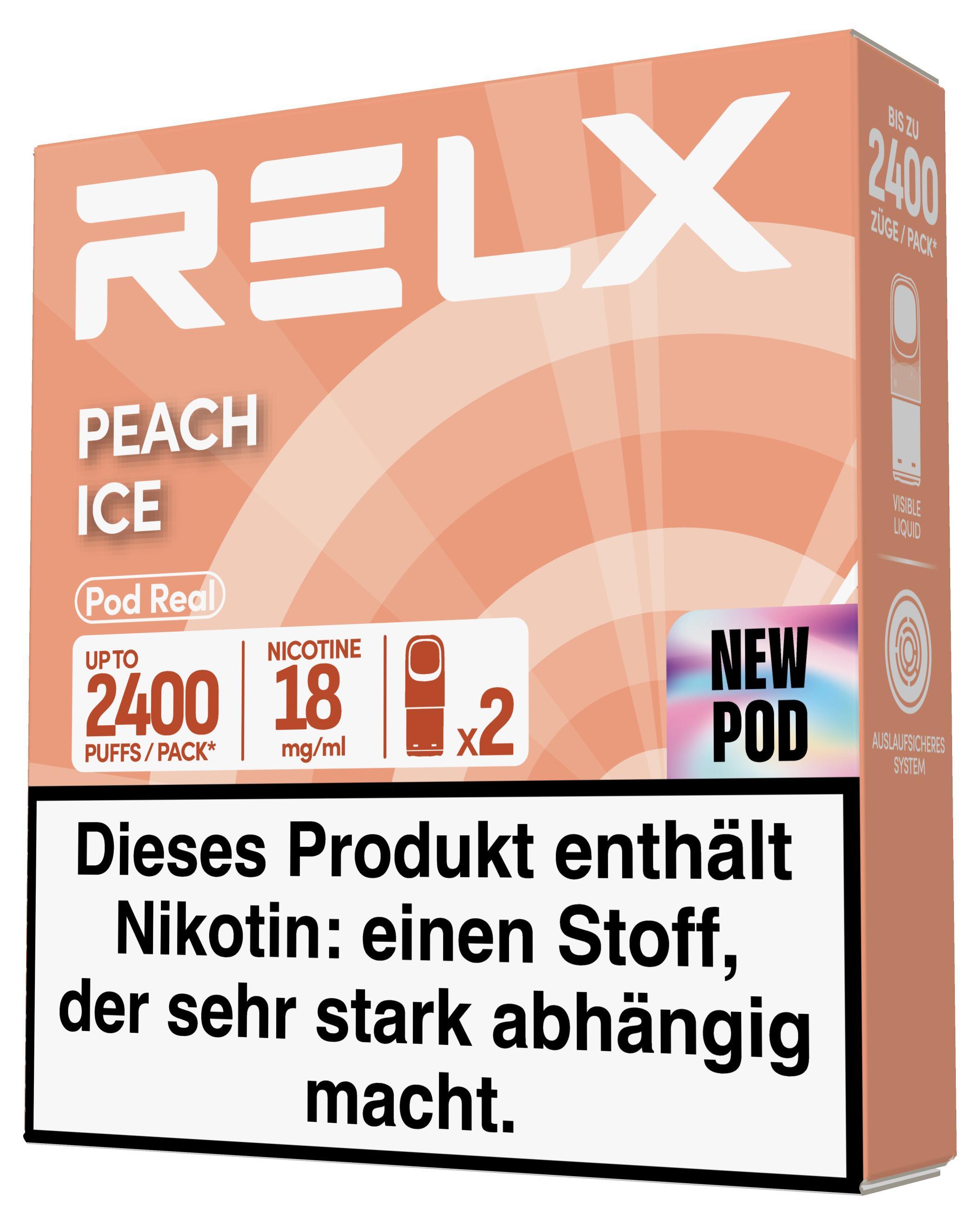 RELX Pod Real Peach Ice