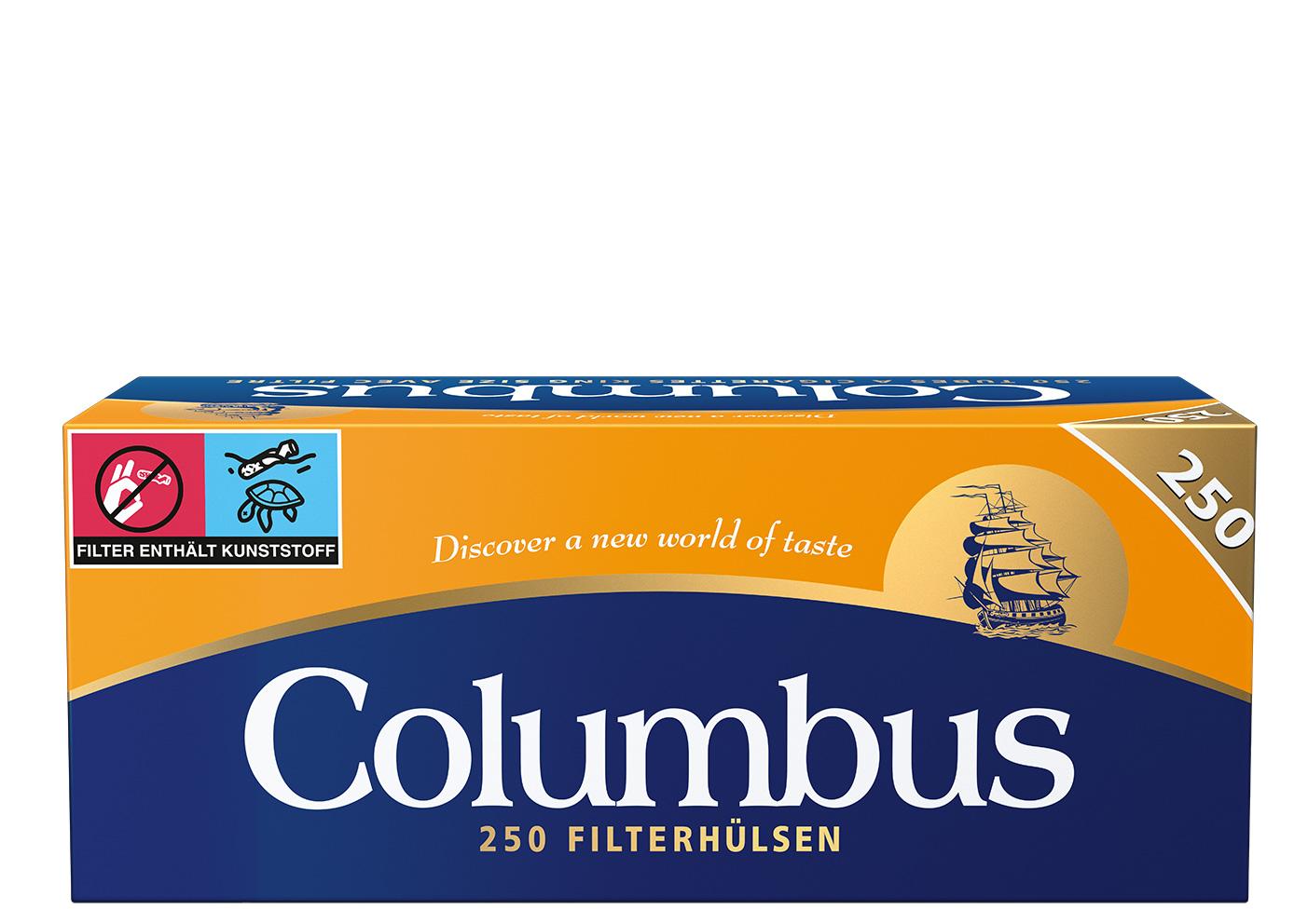 Columbus Hülsen  4 x 250 Stück