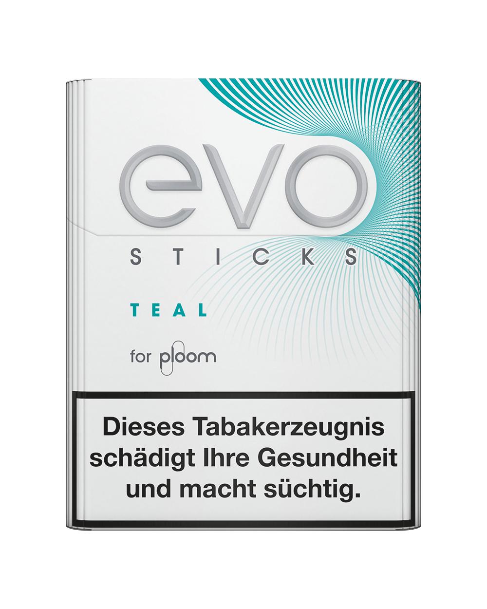 EVO Tobaccos Sticks Teal Stange