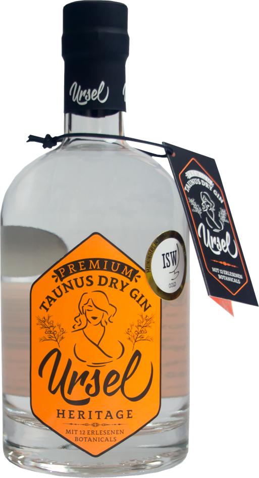 Taunus Dry Gin Ursel Heritage 47% vol 1 x 500ml 1 x 0,5l