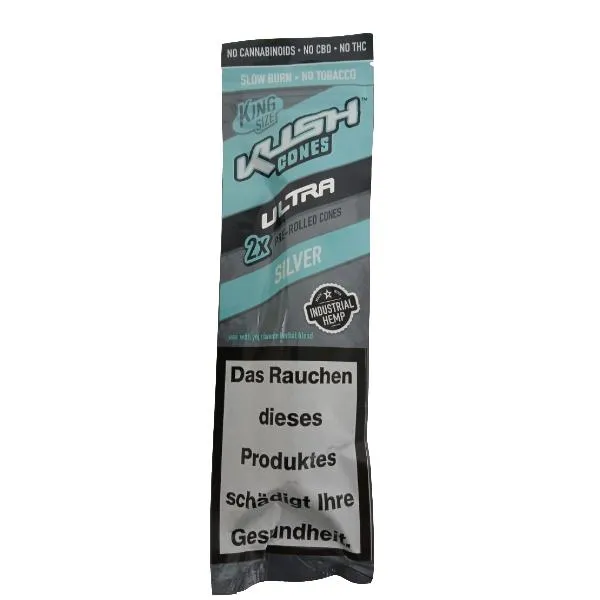 Kush Ultra Herbel Cones silver