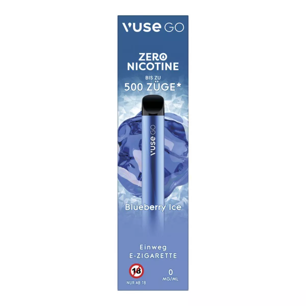 Vuse GO E-Shisha Blueberry Ice 0mg/ml 1 x 1 Stück