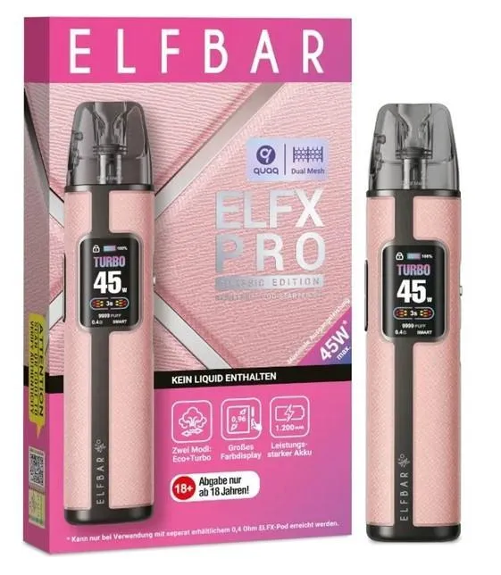 ELFBAR - Elfx Pro E-Zigarette Pink
