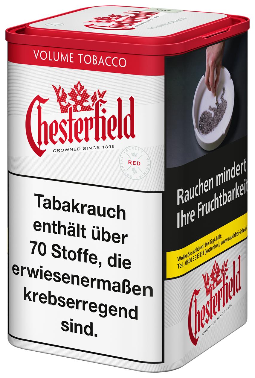 chesterfield red tabak beim tabakdealer