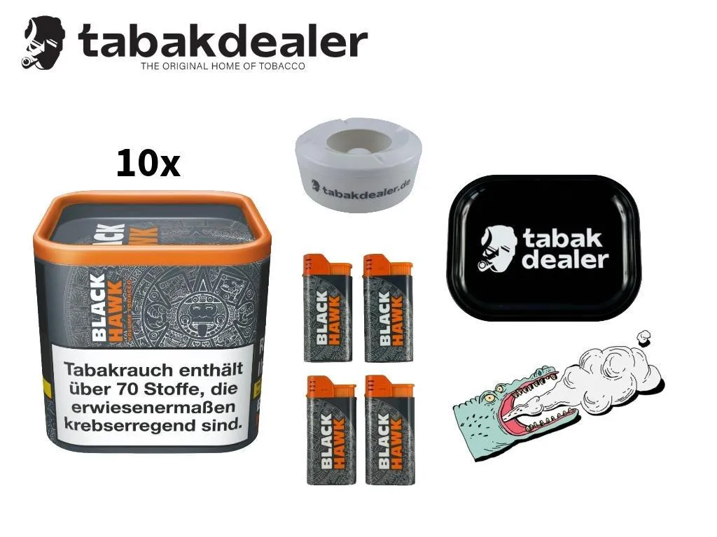10x Black Hawk Full Flavour 30g