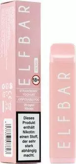 ELFBAR E-Shisha NC 600 Strawberry Yoghurt 20mg/ml Nikotin