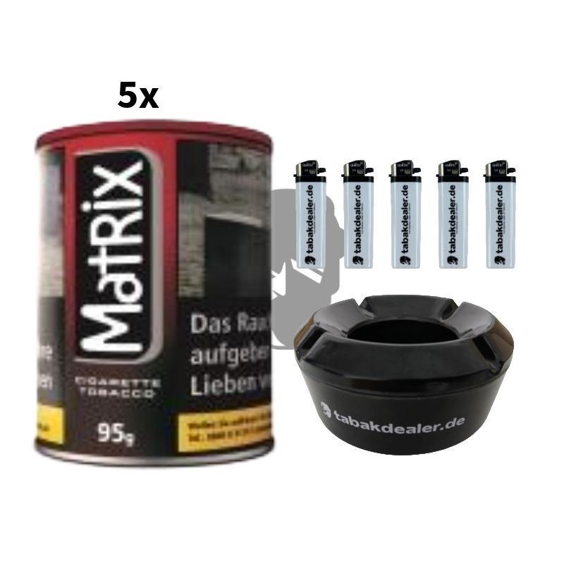 5x Matrix Red Tobacco 90g 