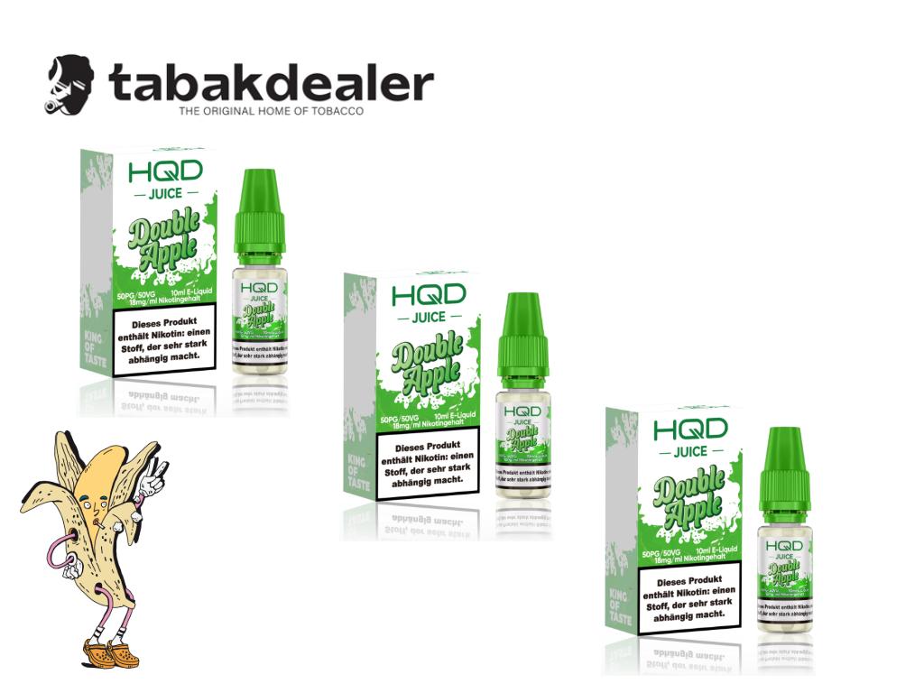 HQD Juice Double Apple 18mg/ml 3er