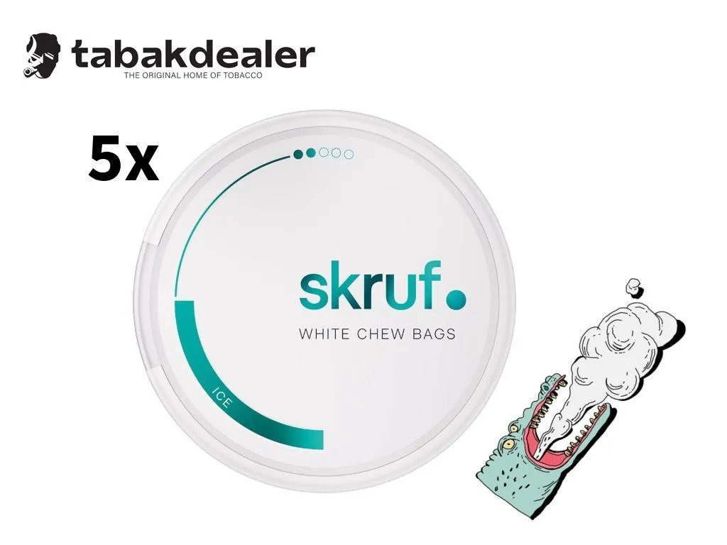 5x Skruf XTRA Ice 5 x 17g