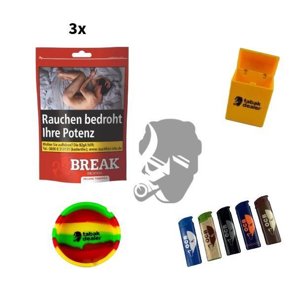 3x Break Original Tabak 125g 