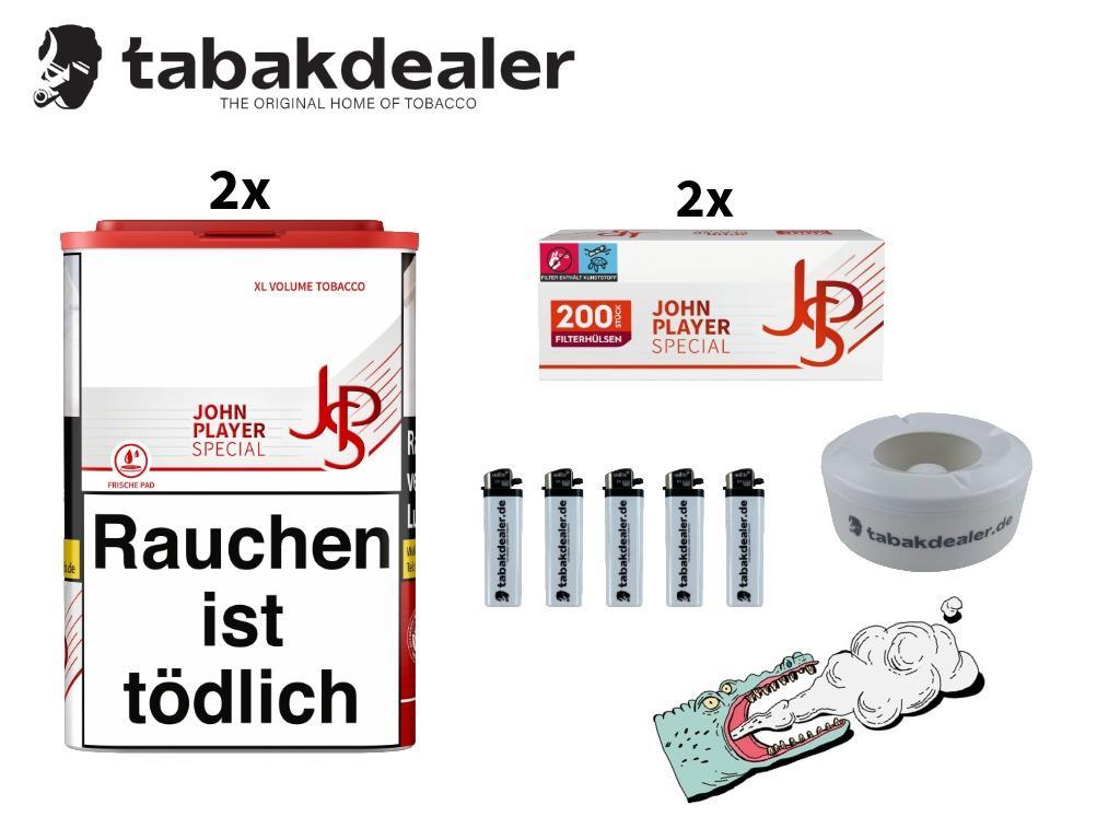 2x John Player Special Red Tabak 60g 