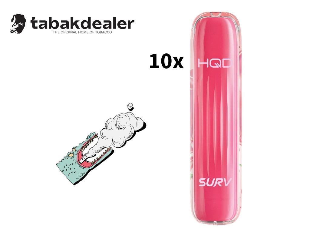 HQD SURV Cherry E-Shisha 10 Stück