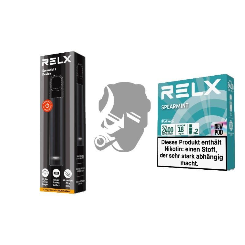 RELX Device + Pod Spearmint RELX Device + Pod Spearmint