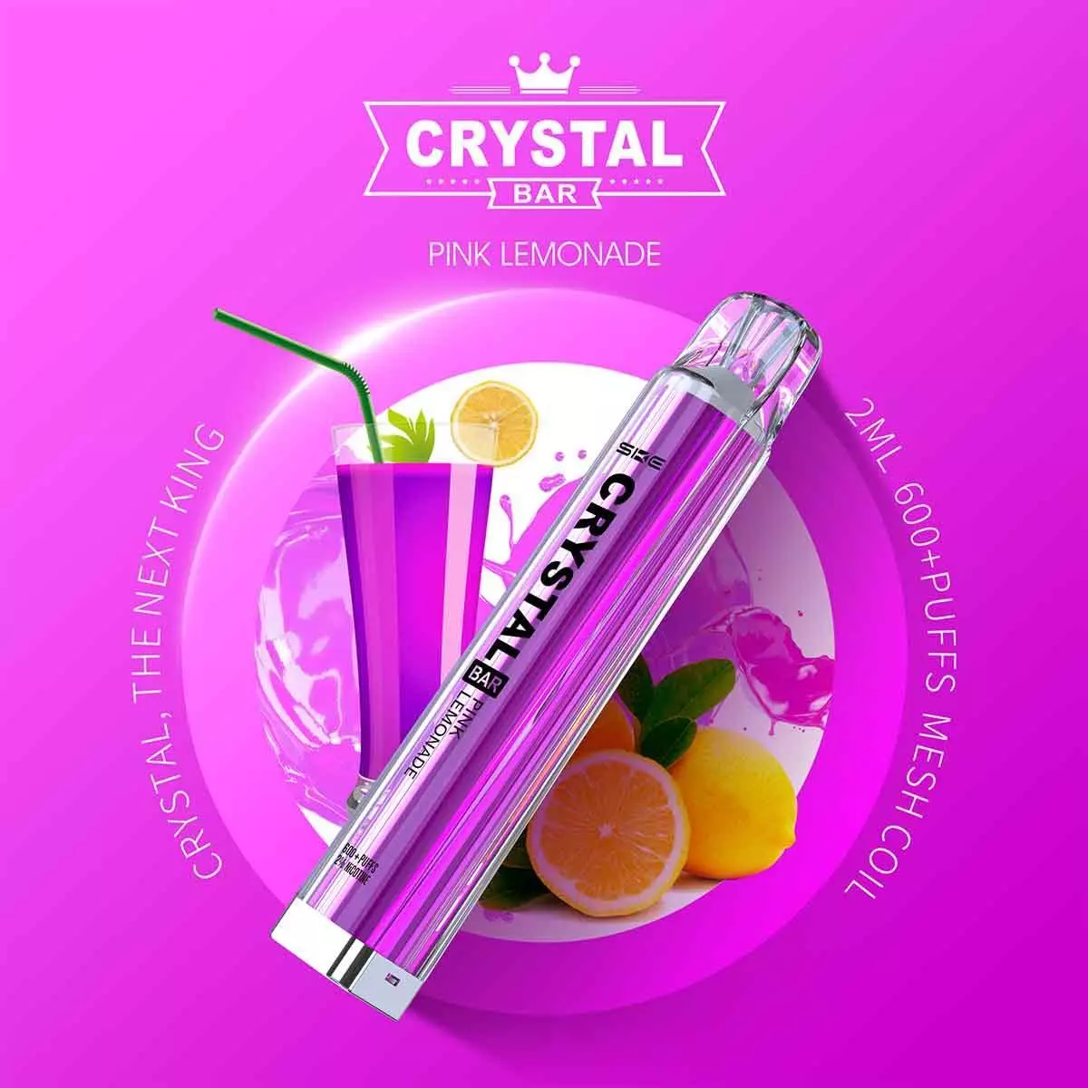 SKE Crystal Bar Pink Lemonade 20mg/ml Nikotin