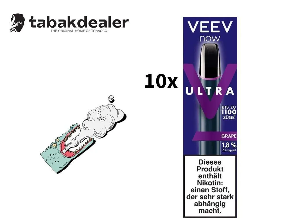 VEEV Now Ultra Grape 10er Bundle 1 x 10 Stück